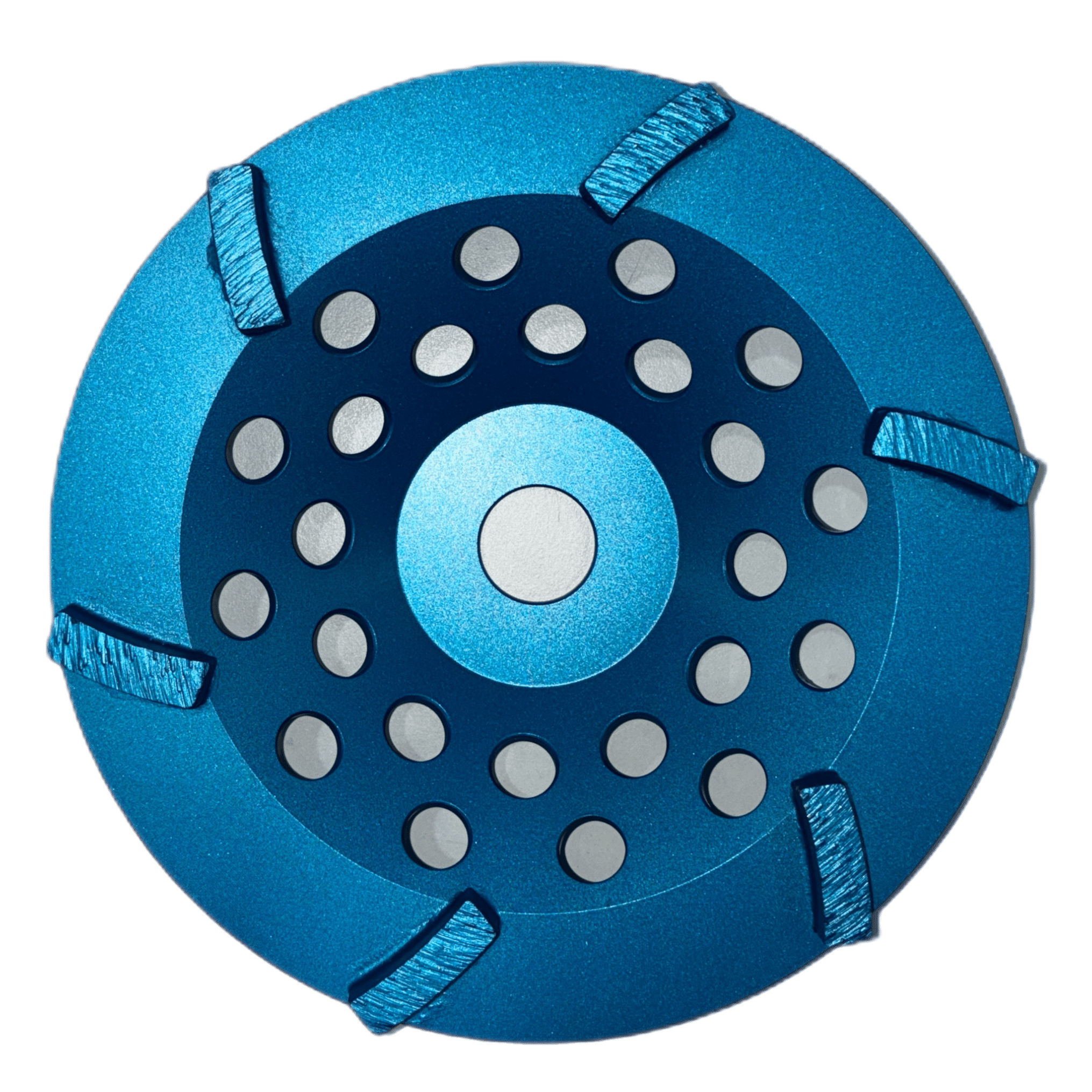 180mm 16/20# 6 Seg Spiral Cup Wheel